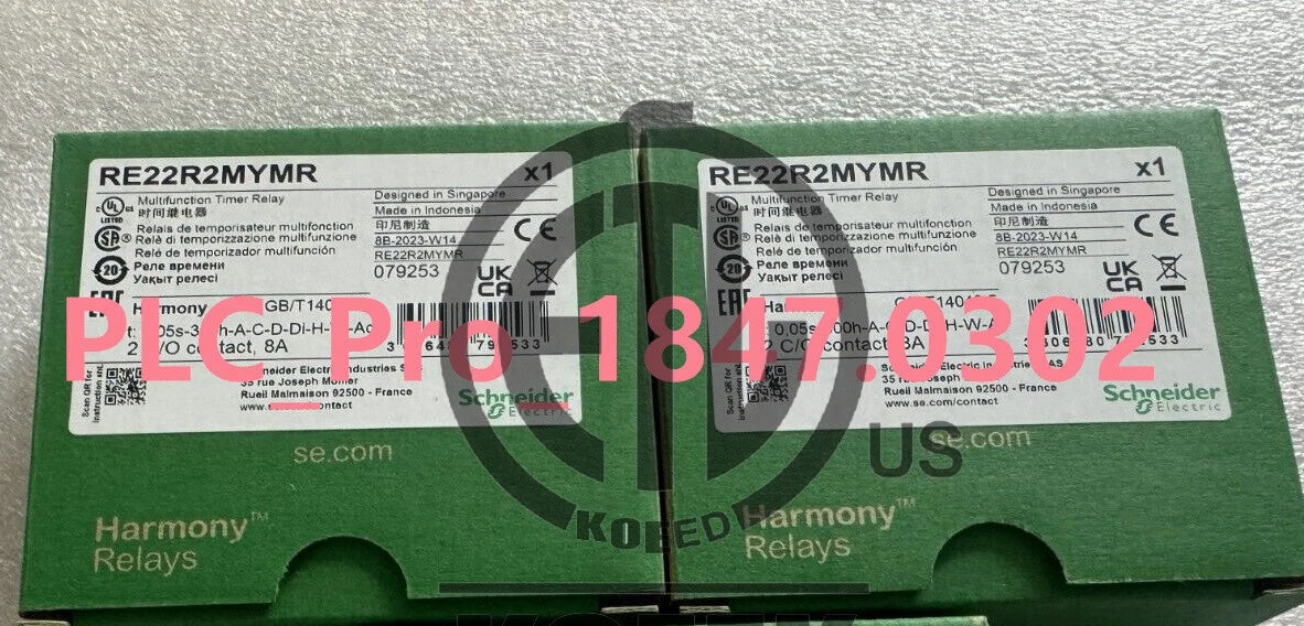 RE22R2MYMR 1PCS Schneider RE22R2MYMR Timing Relay Fast delivery #k