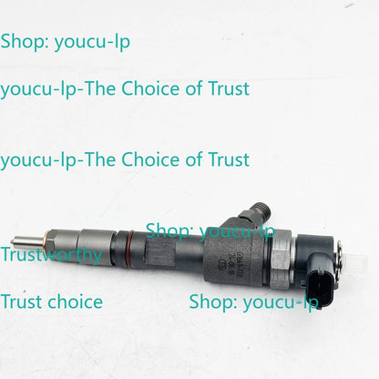 4Pcs Fuel Injector 1J801-53052 0445110777 for Kubota V1803 V2403 Engine KX040-4