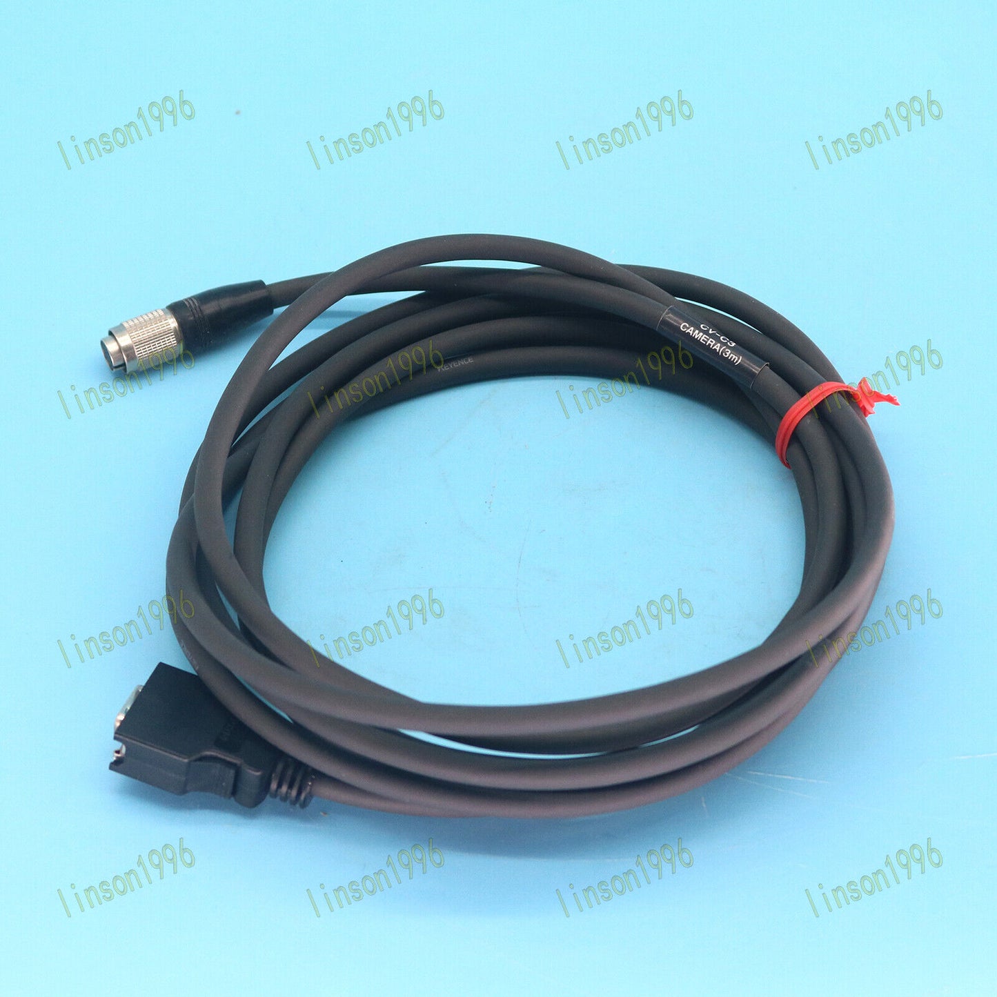 Used KEYENCE CV-C3 Camera Cable – Tested Good Condition - KEYENCE