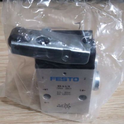 One Festo RS-4-1/8 2949 Roller Lever Valve RS41/8 Free Shipping