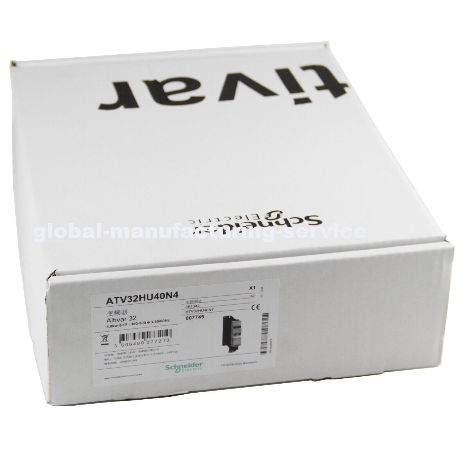 1pc Schneider ATV32HU40N4 4kw 380-500V Inverter - SCHNEIDER