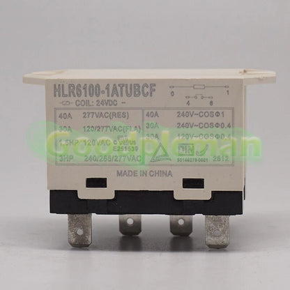 1PC HLR6100-1ATUBCF Compressor Relay 4 Pins 24VDC