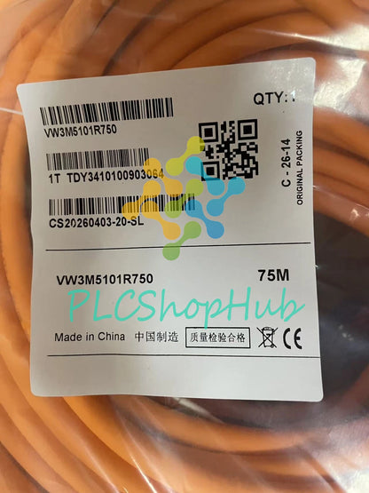 VW3M5101R750 For LXM32 Series Servo Motor Power Cable 75M 1PCS