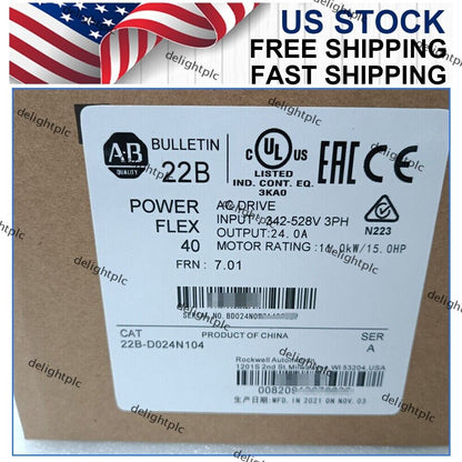 22B-D024N104 PowerFlex 40 AC Drive - ALLEN-BRADLEY