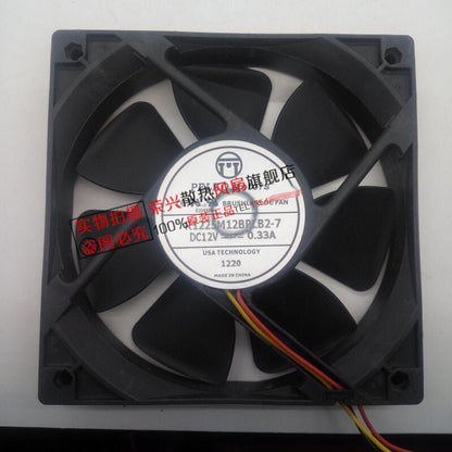 PELKO MOTORS R1225M12BPLB2-7 0.33A 12025 12V cooling fan