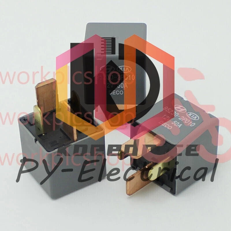 3PCS 95230-2P010 12V 50A car relay DC 4PIN Automotive Relays