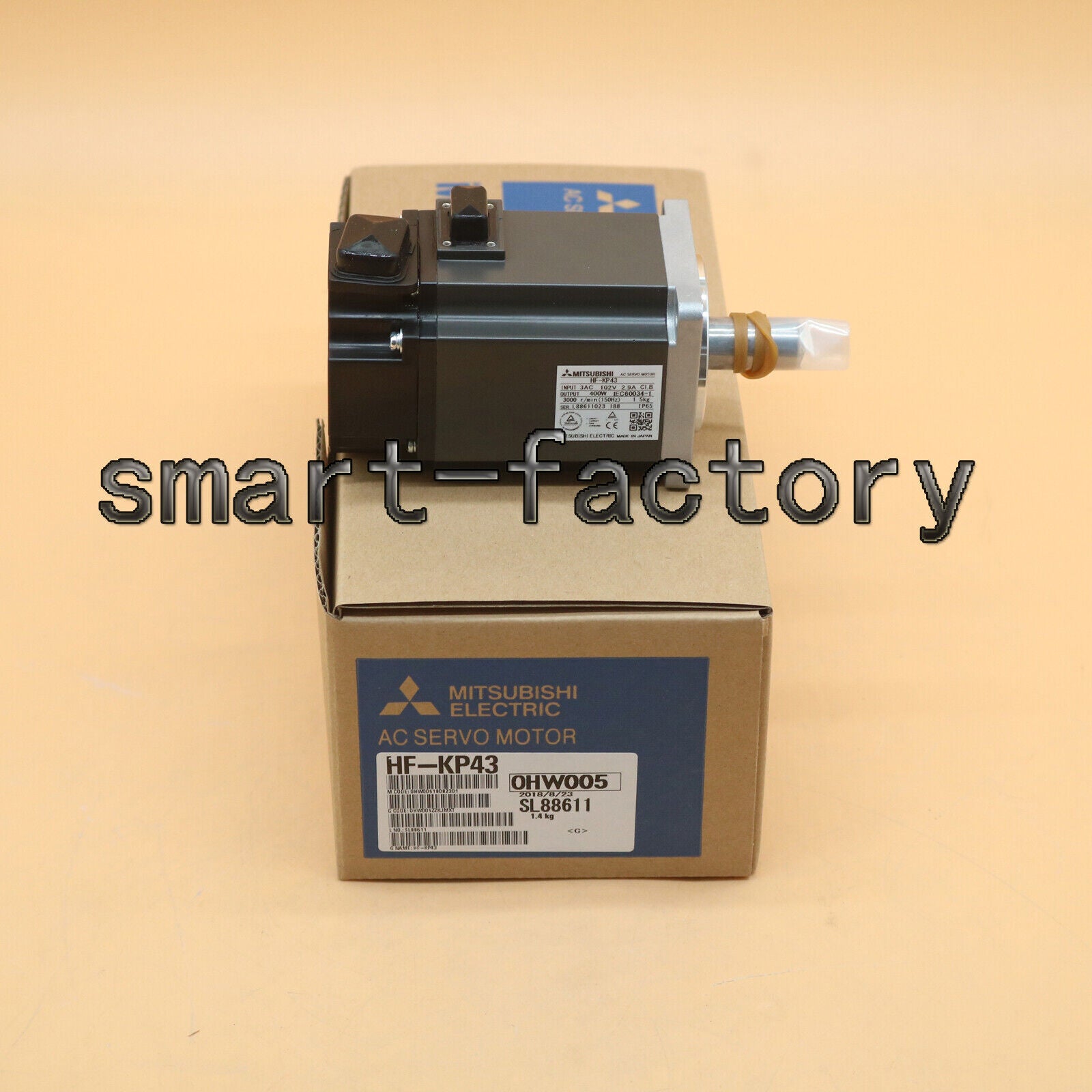 1PC AC Servo Motor HF-KP43 400W Mitsubishi - MITSUBISHI