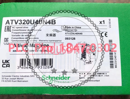 1PCS Schneider ATV320U40N4B Frequency converter Warranty 12 months
