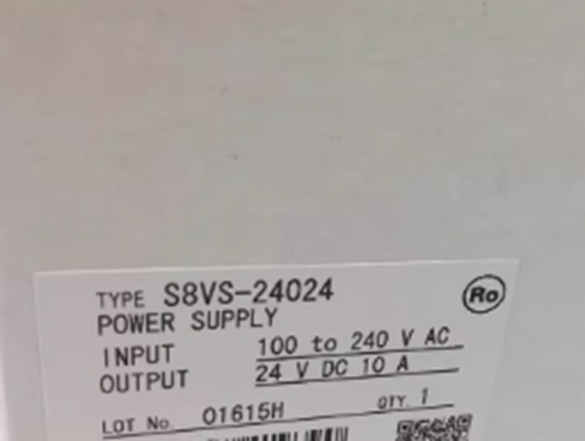 new Omron S8VS-24024 switching power supply - OMRON