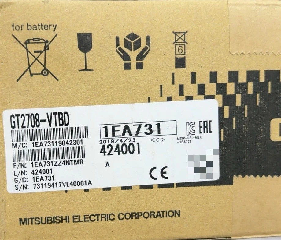 GT2708-VTBD 1PCS Mitsubishi GT2708-VTBD Touch Screen Fast shipment