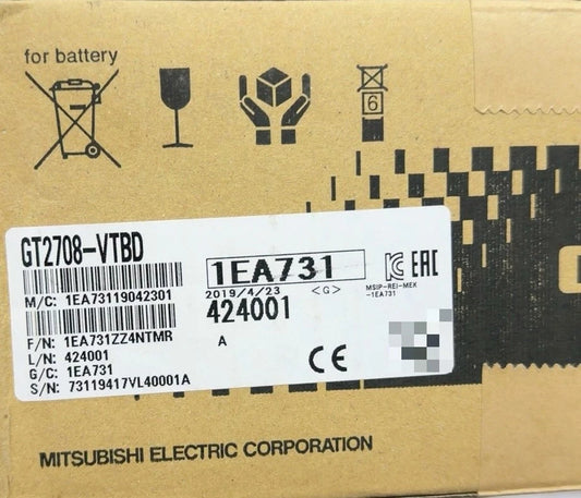 GT2708-VTBD 1PCS Mitsubishi GT2708-VTBD Touch Screen Fast shipment