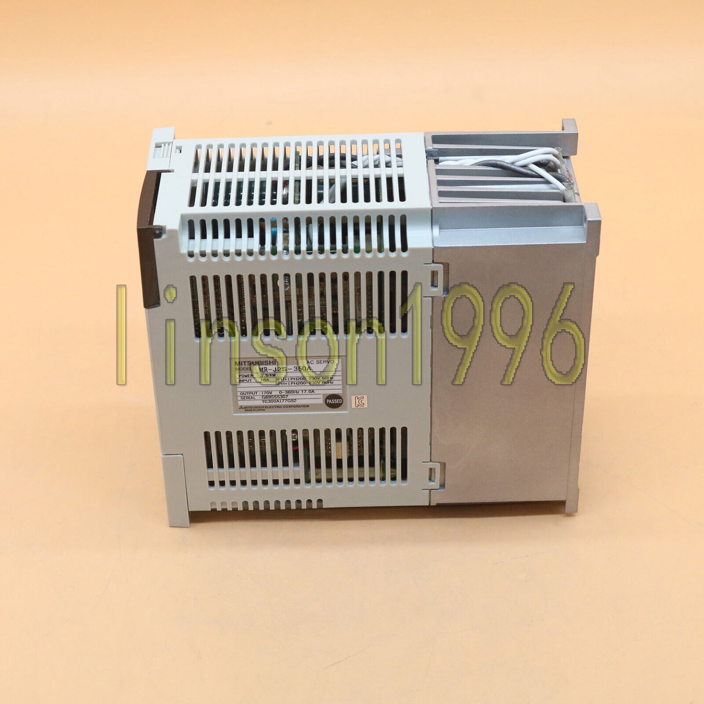 New Mitsubishi MR-J2S-350A 1-Year AC Servo Amplifier - MITSUBISHI