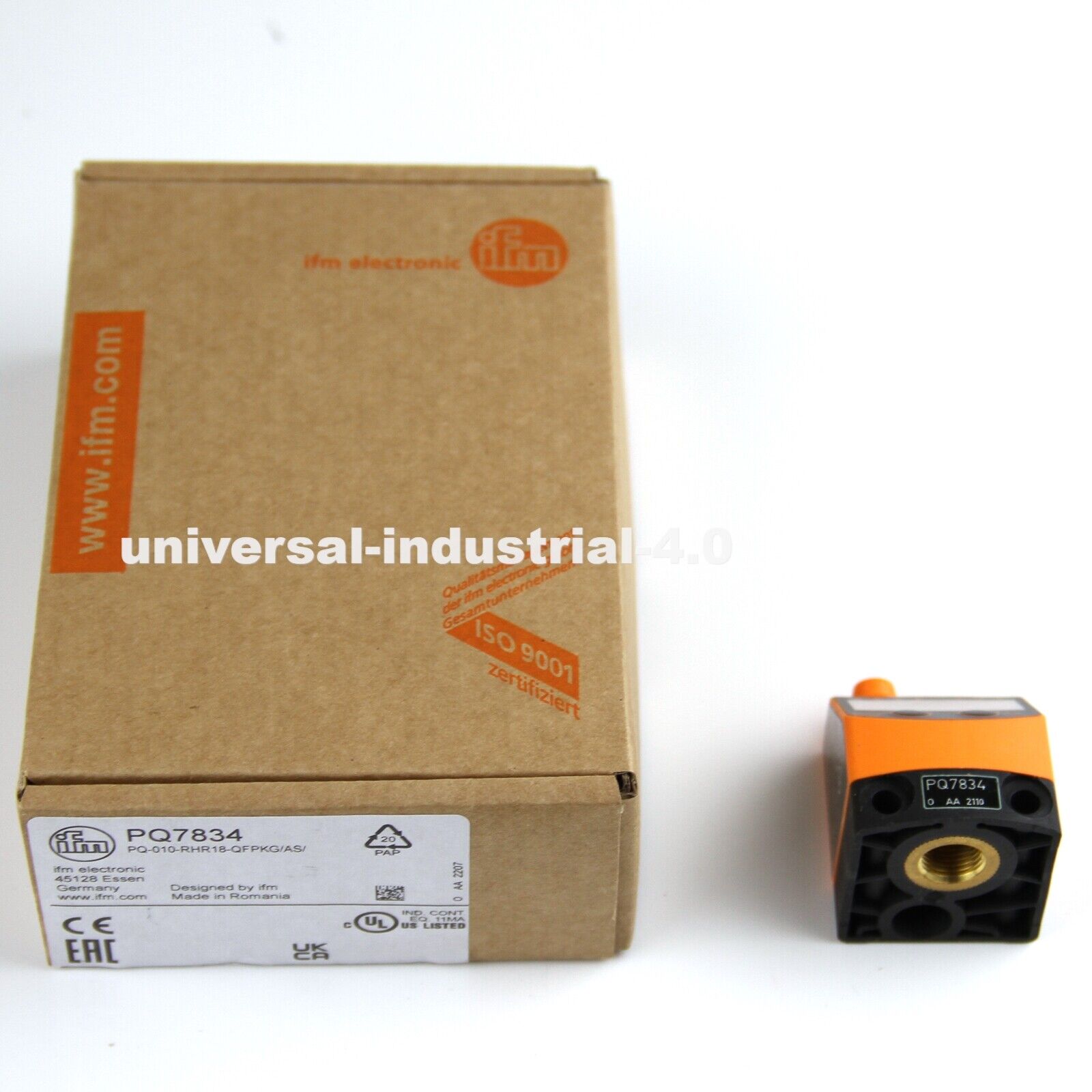 IFM PQ7834 Pressure Sensor IFM