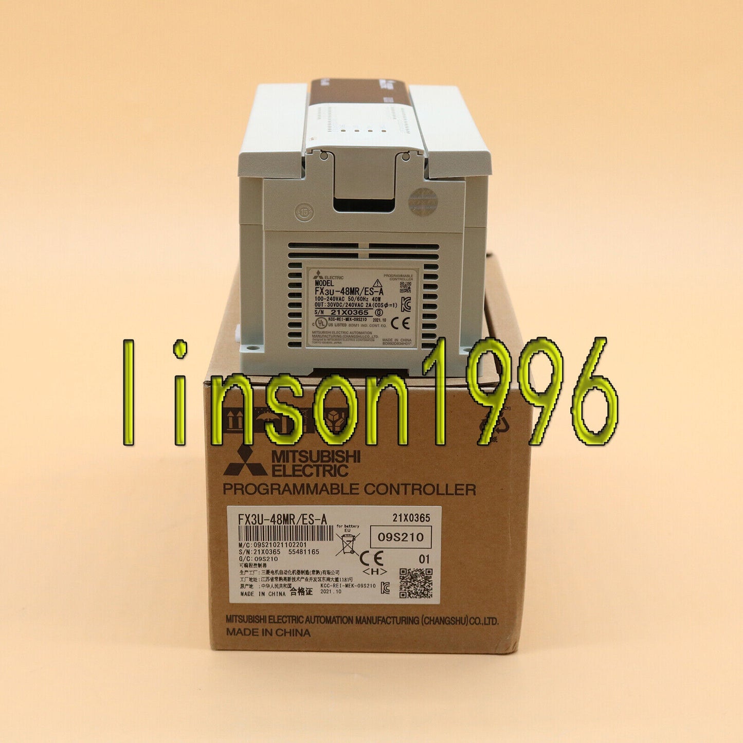 Mitsubishi In Box FX3U-48MR/ES-A PLC programmable logic controller with advanced features and high performance - MITSUBISHI