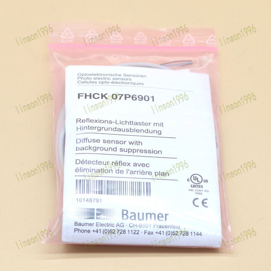 1PC Baumer FHCK Electric Sensor 07P6901 - BAUMER