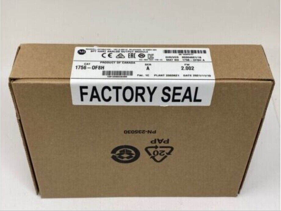 New Allen Bradley 1756OF8H Ser A ControlLogix Analog Output Module US - ALLEN BRADLEY
