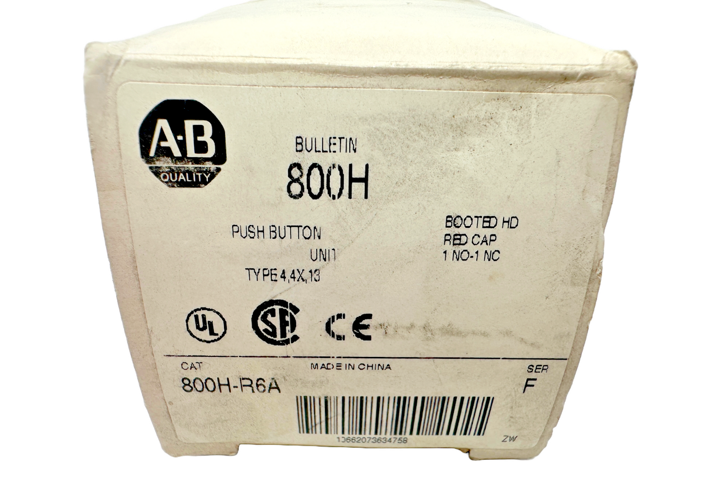 new Allen Bradley 800H-R6A Pushbutton - ALLEN BRADLEY