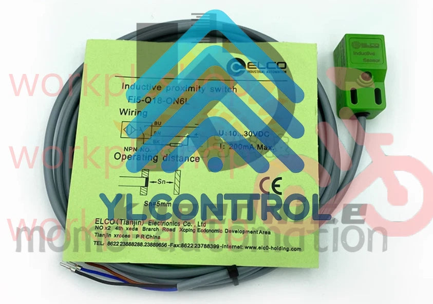 ELCO FI5-Q18-ON6L Square Inductive proximity switch sensor