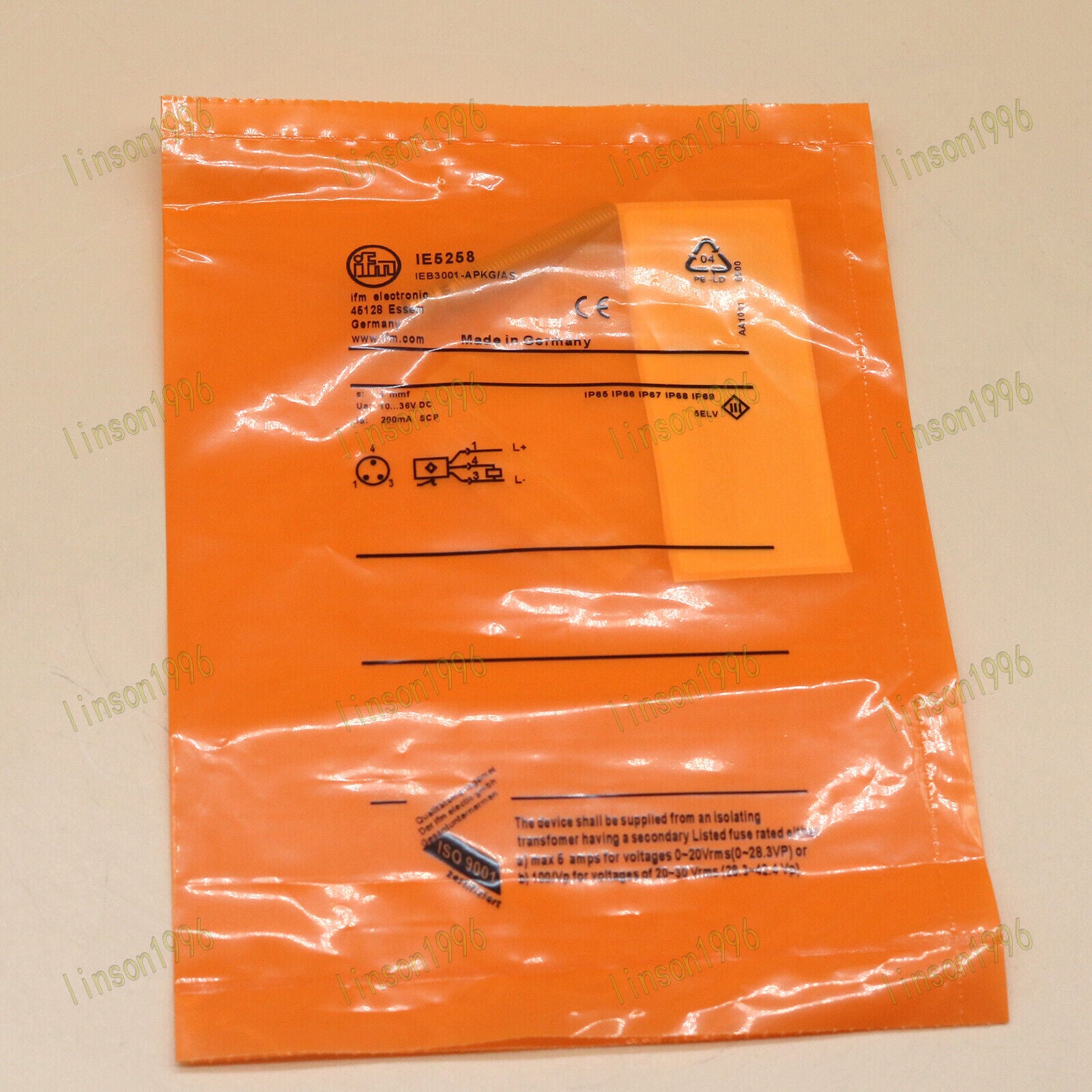 1PC IFM Proximity Switch Sensor IE5258 Fast - IFM