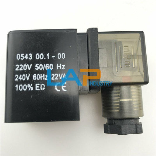 1PCS Solenoid Valve Coil 0543 00.1-00 220V 50/60Hz 22VA - VENDOR: [TO BE DETERMINED]