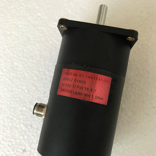 New Heidelberg Machine 61.144.1141/01 1.5NM Automatic Range Motor - HEIDELBERG MACHINE