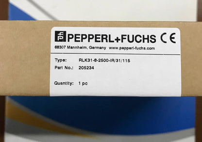 one For Pepperl+Fuchs 205234 RLK31-8-2500-IR/31/115 sensor #YP1