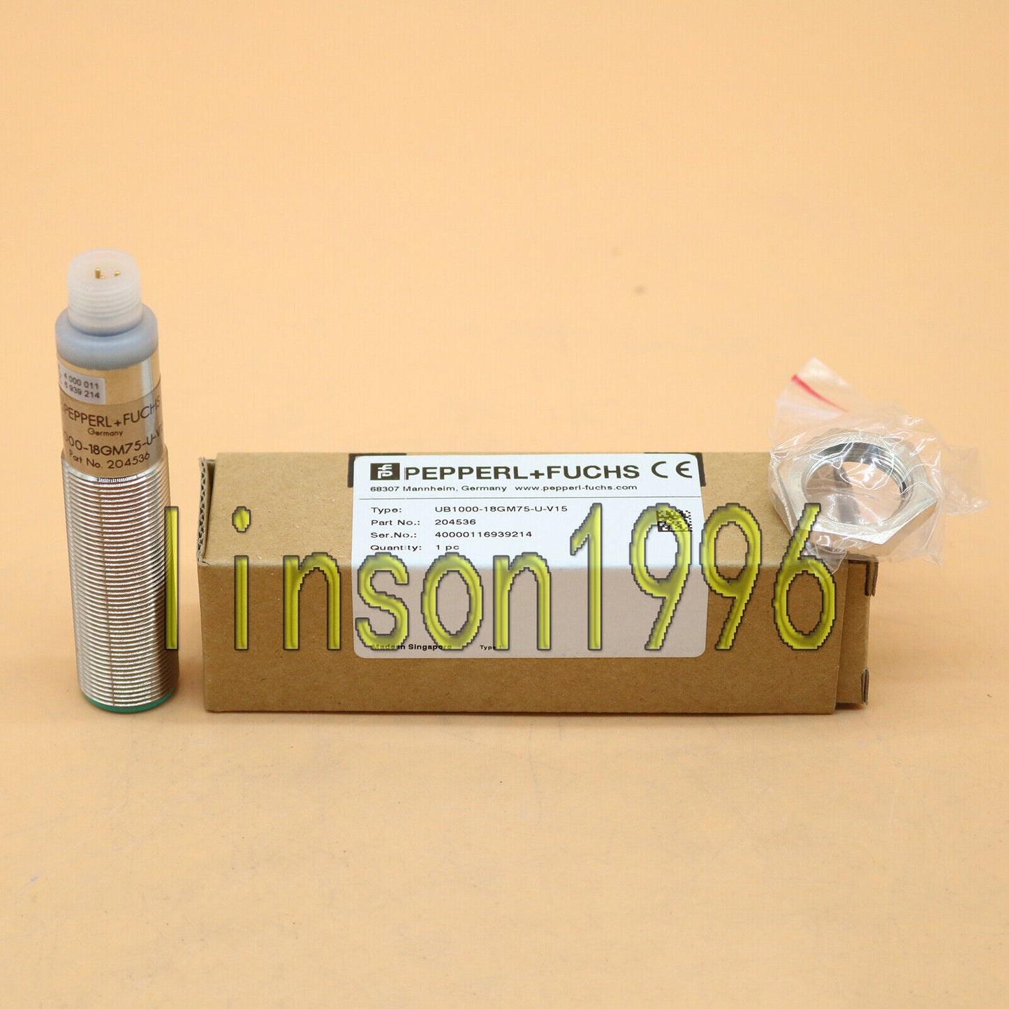 Pepperl+Fuchs P+F UB1000 18GM75 Sensor - PEPPERL+FUCHS