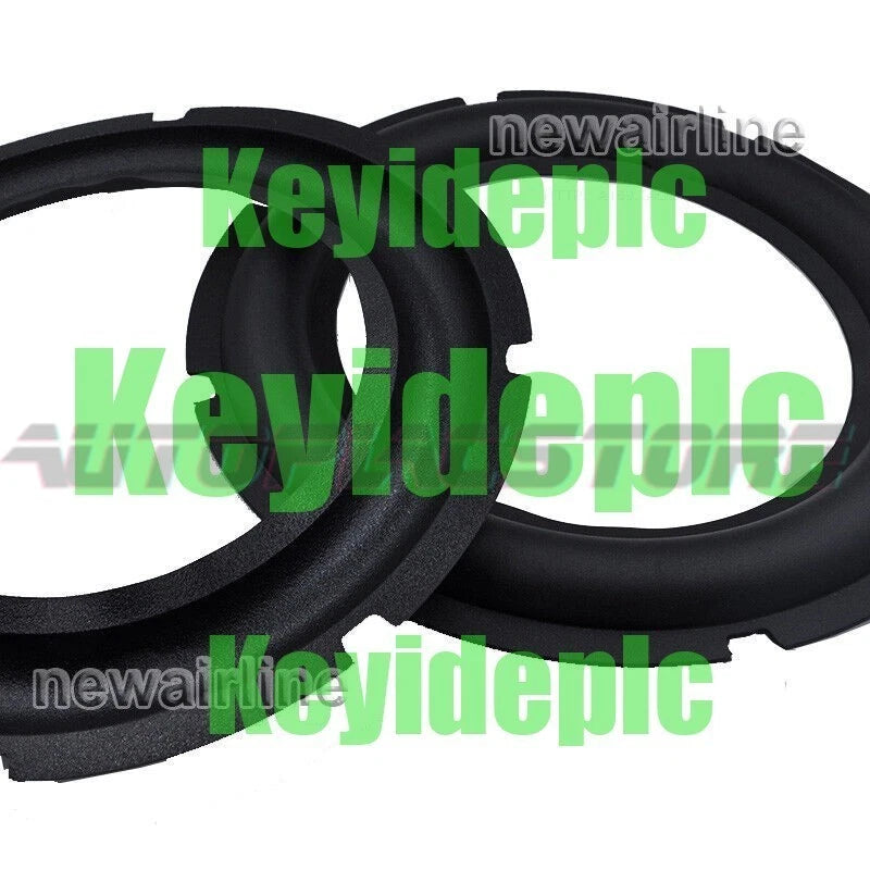 2pcs 8"/10"/12" inch Speaker Rubber Edge Woofer Surround Repair Parts #Wide 2#