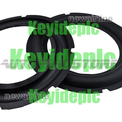 2pcs 8"/10"/12" inch Speaker Rubber Edge Woofer Surround Repair Parts #Wide 2#