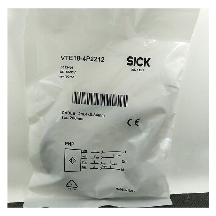 VTE Switch VTE18-4P2212 6013405 Photoelectric Switch Fast - ONE SICK VTE