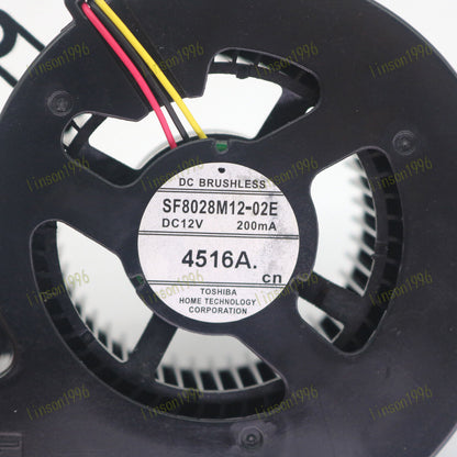1PC TSB Projector Blower Fan SF8028M12-02E 12V 200MA Fast Delivery - TSB