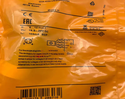 1PC  IFM GI701S Proximity Switch Sensor GI701S Fast Shipping