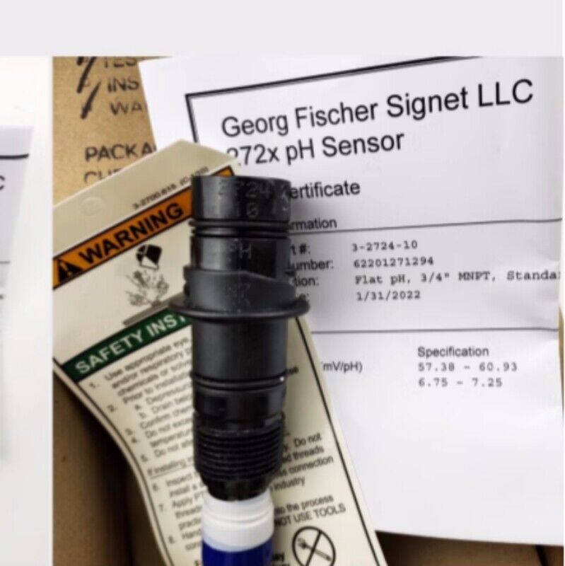 new 1pcs +GF+ 3-2724-10 PH/ORP Electrode Sensor Probe - VENDOR NAME