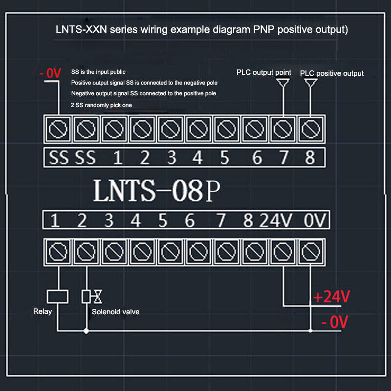 12-24V PLC Amplifier Output PNP Optocoupler Isolation Plate Transistor Board