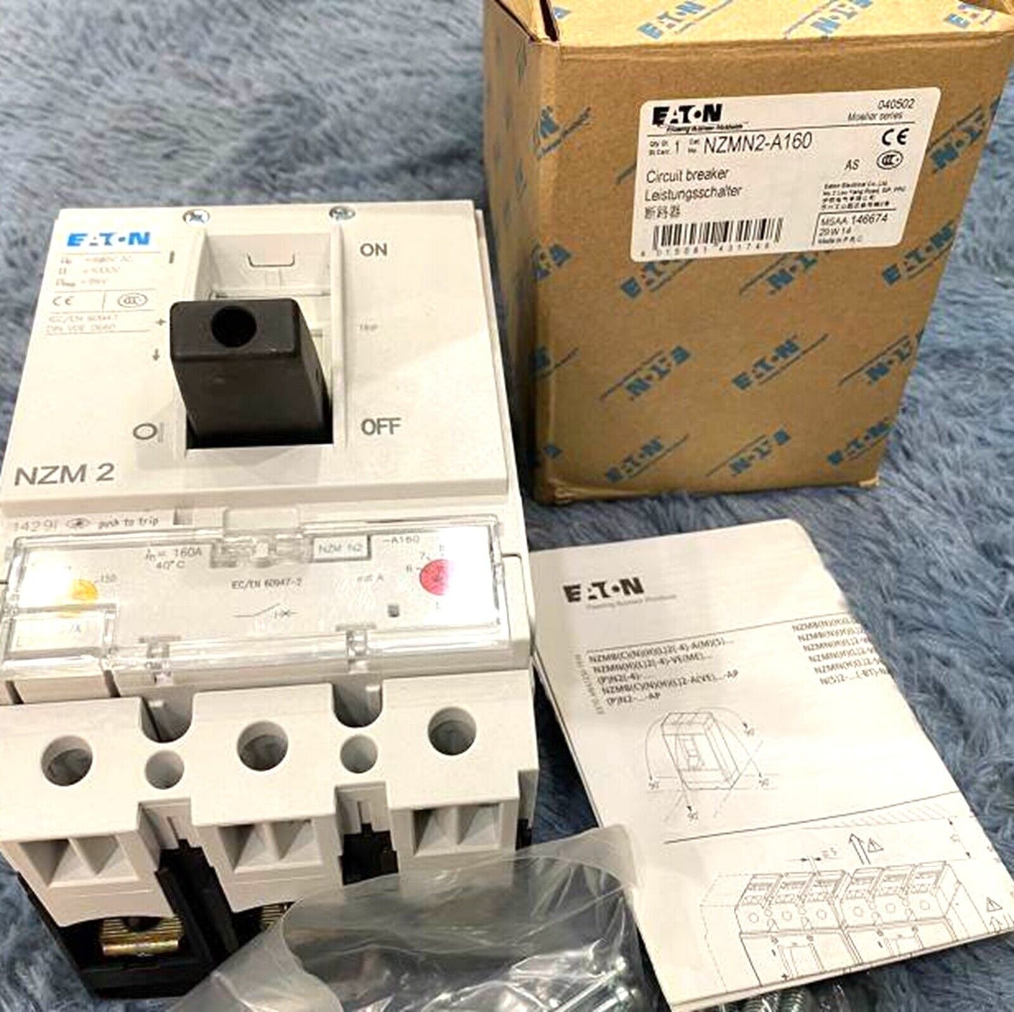 MOELLER NZMN2-A160 3-Pole 160A Air Breaker Switch - MOELLER