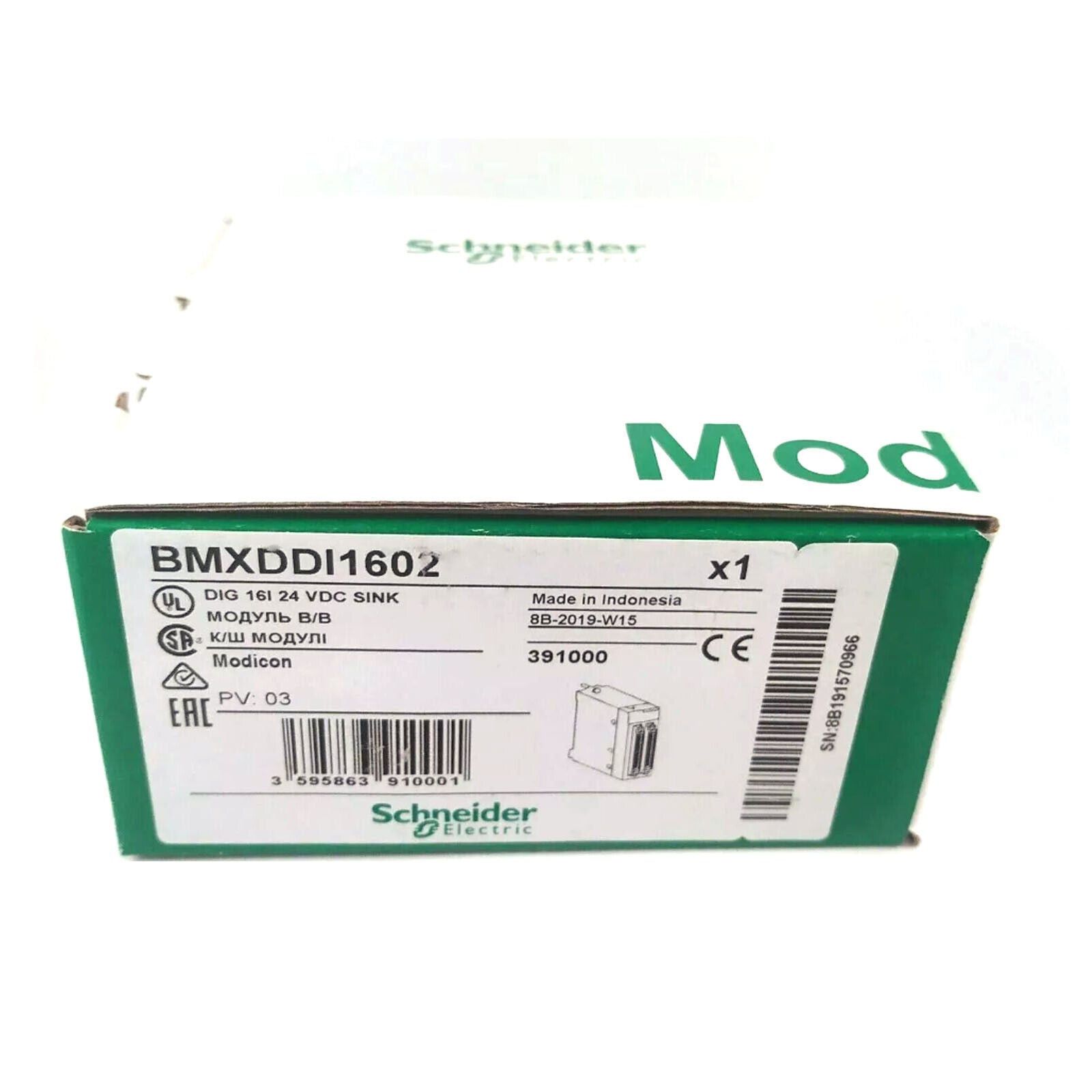 Schneider BMXDDI1602 PLC Module DDI 1602 - SCHNEIDER