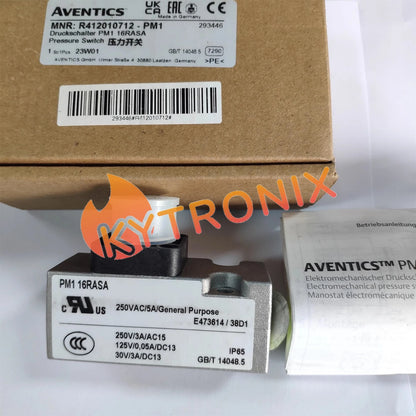 1pcs AVENTICS Pressure Switch R412010712 Series PM1 0.2-16bar Fast delivery