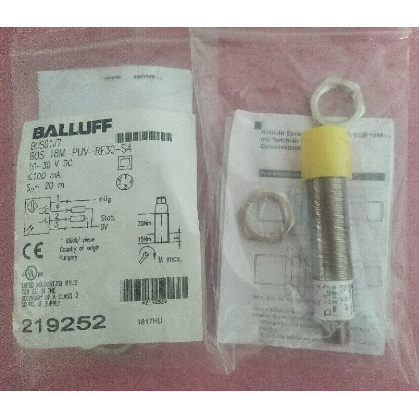 new 1pcs  balluff BOS 18M-PUV-RE30-S4 Proximity switch SHIP