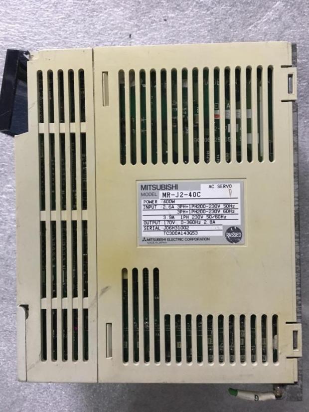 used Mitsubishi MR-J2-40C servo drive tested good condition - MITSUBISHI