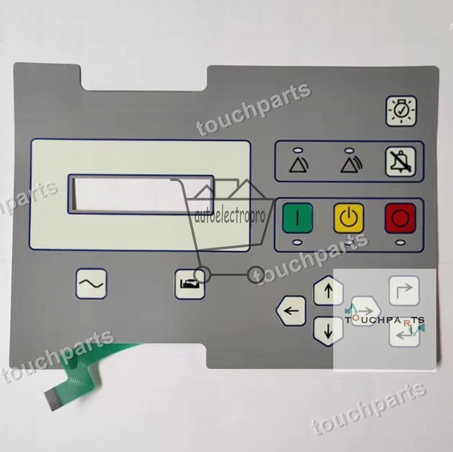 Keypad Membrane for FG Wilson Power Wizard 1.0 2.0 3.0 Controller