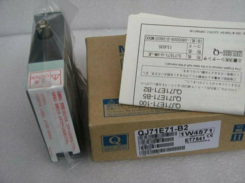 new Mitsubishi QJ71E71-B2 Communication Module IN BOX One year - MITSUBISHI