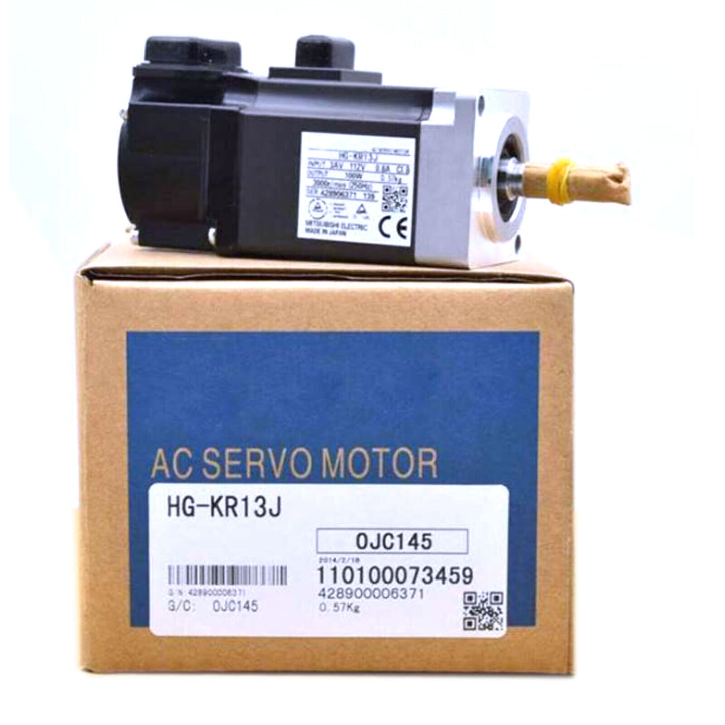 MITSUBISHI AC SERVO MOTOR HG-KR13J - MITSUBISHI