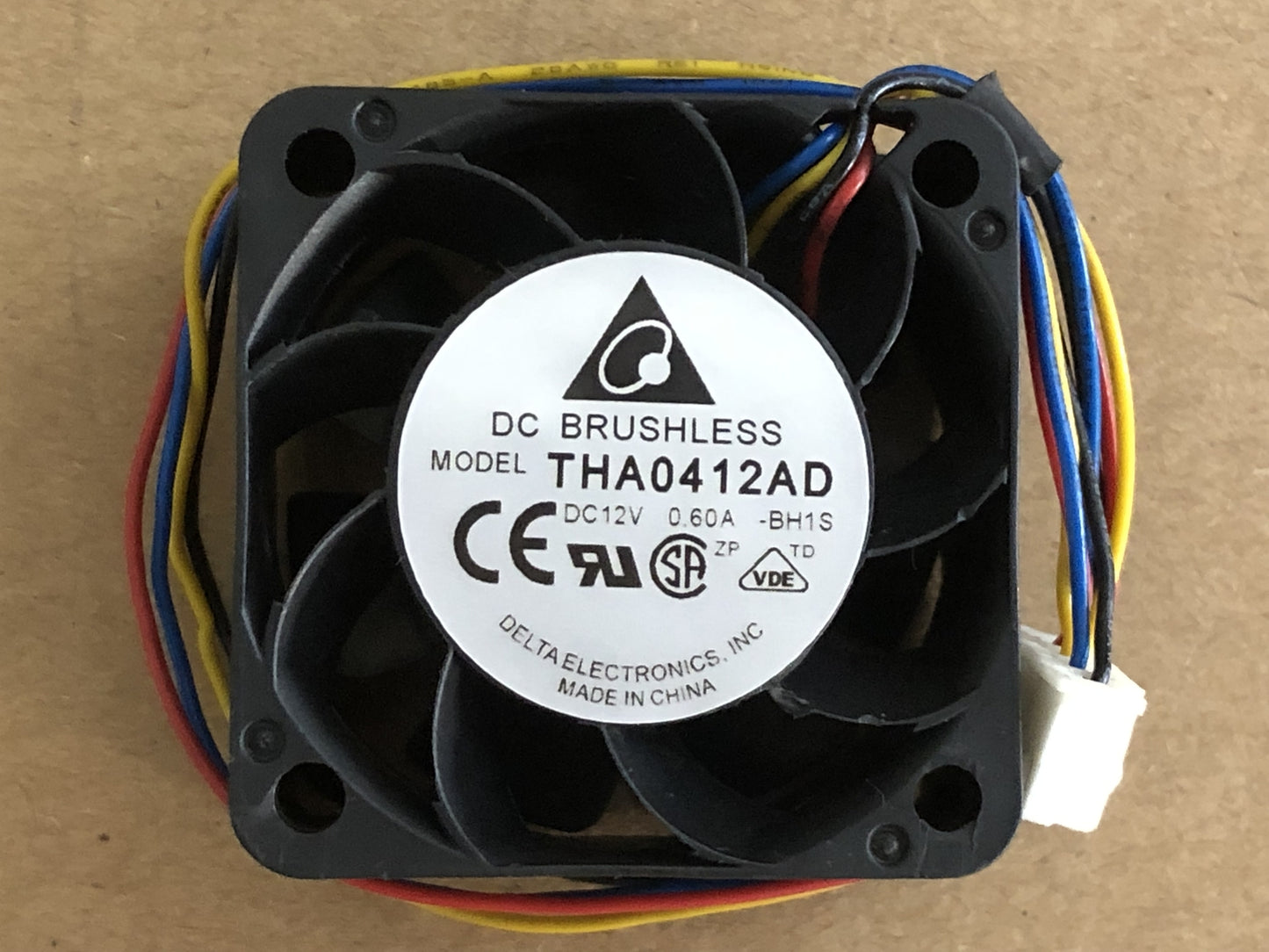 new 1pc Delta THA0412AD 4cm 4020 12v 0.60A Double Ball High Air Volume Cooling Fan