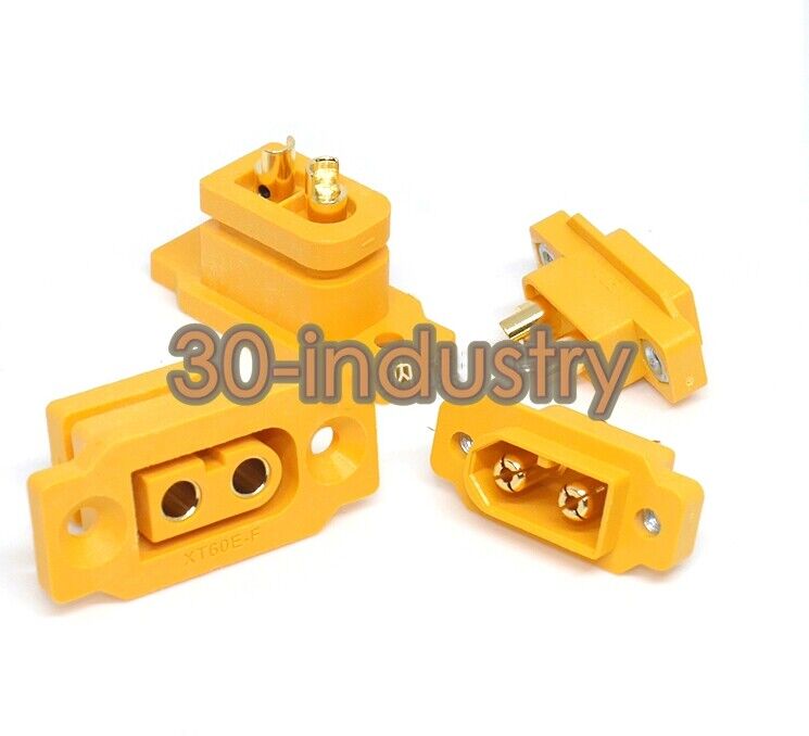 100 Pairs XT60E Connectors Male & Female Plugs for RC Applications - KOEED