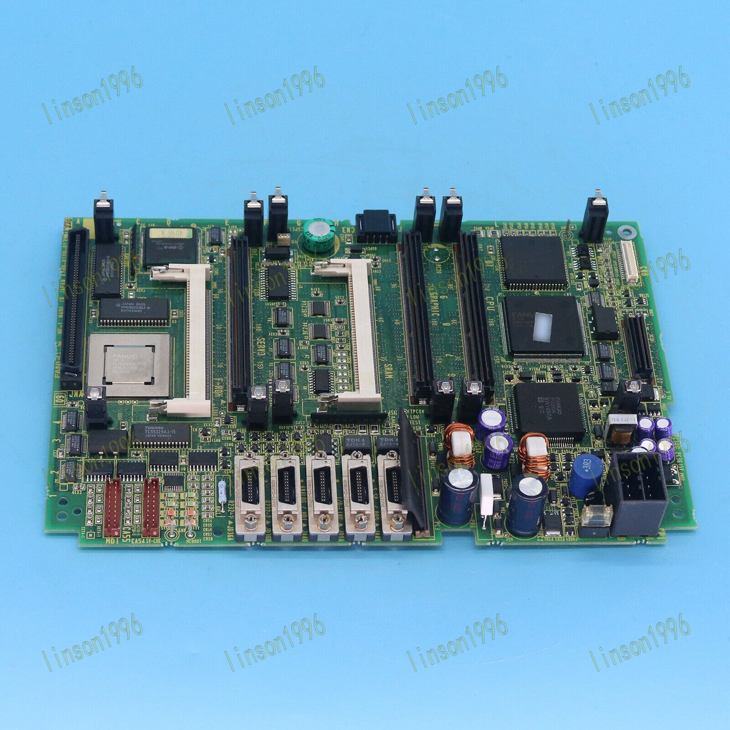 used ONE FANUC PCB Board A20B-8100-0136 Tested Good - ONE FANUC