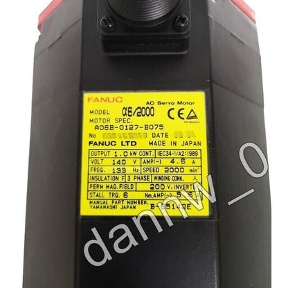 1PC FANUC A06B-0127-B075 Servo Motor - FANUC