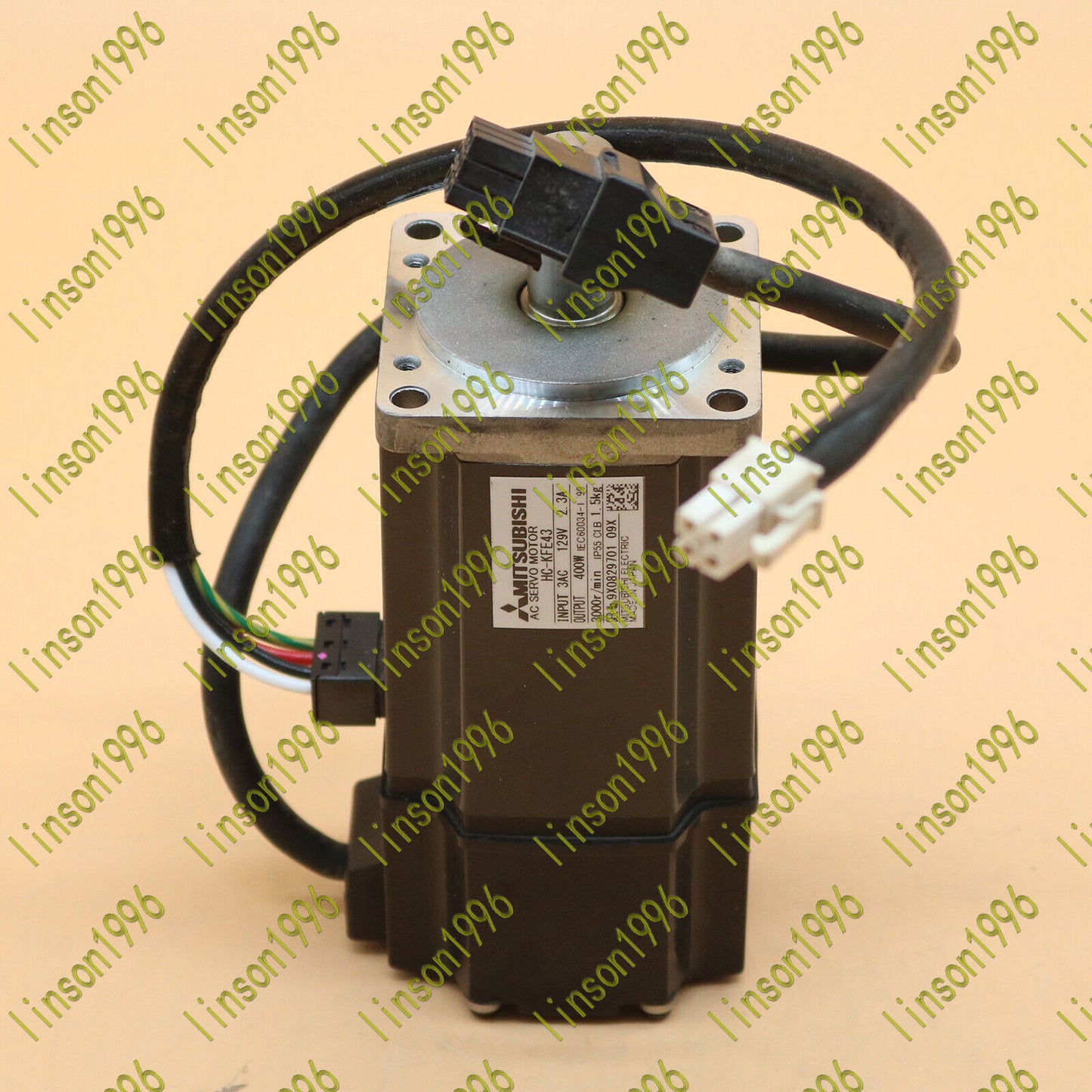 Mitsubishi HC-KFE43 AC Servo Motor – 400W Used – Tested OK - MITSUBISHI