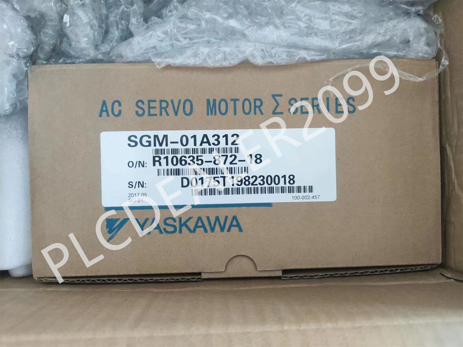 New Yaskawa SGM-01A312 Servo Motor - YASKAWA