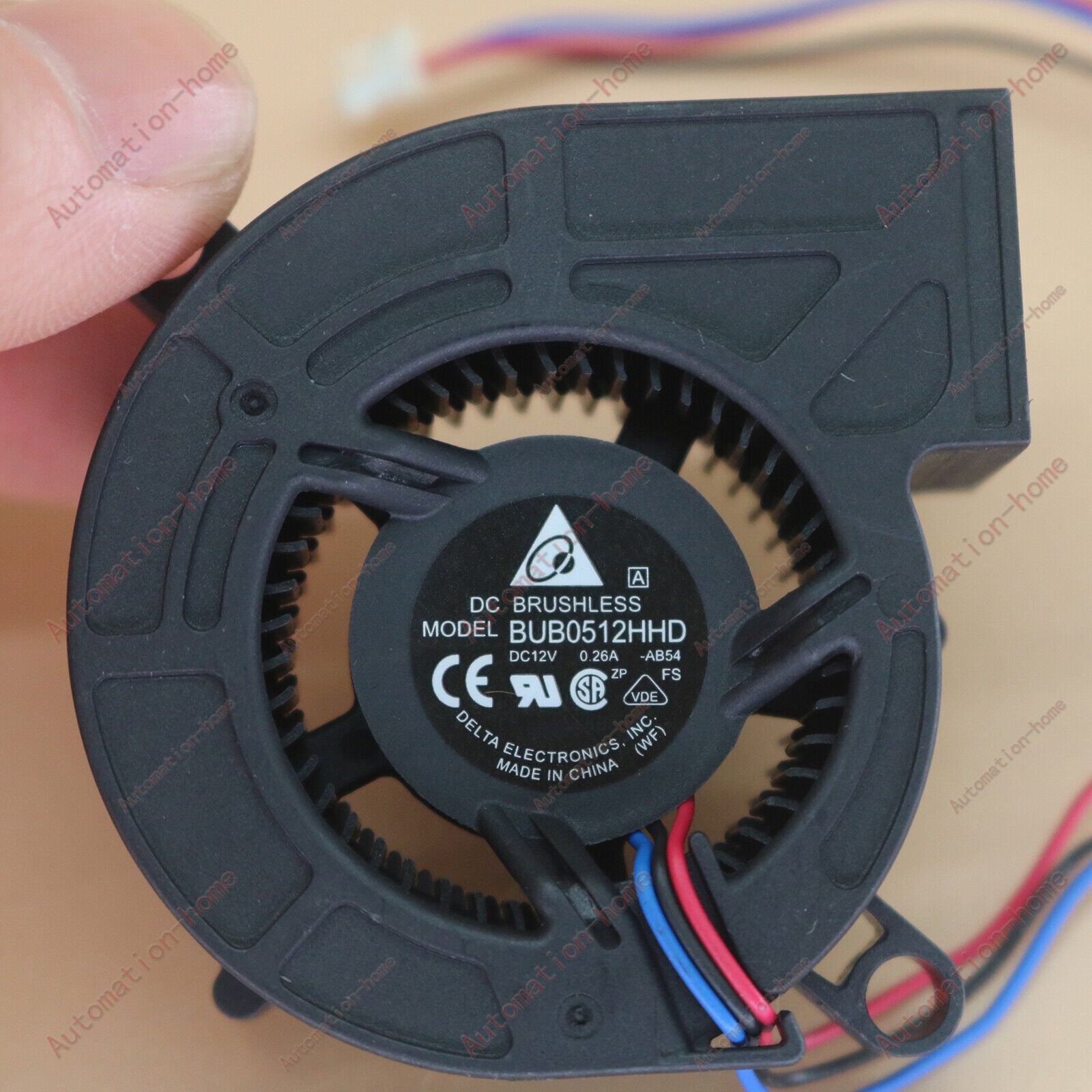 new  Delta Blower Turbine Cooling Fan BUB0512HHD 5015 DC 12V 0.26A 3Pin Ship