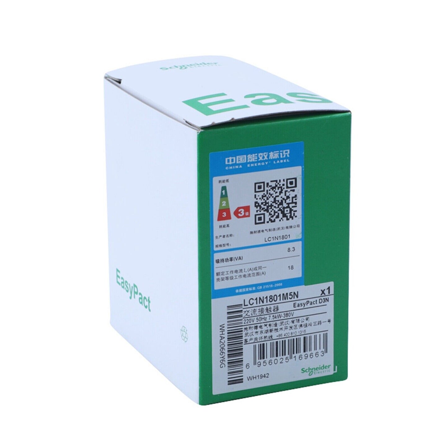 SCHNEIDER LC1N1801M5N Contactor - SCHNEIDER